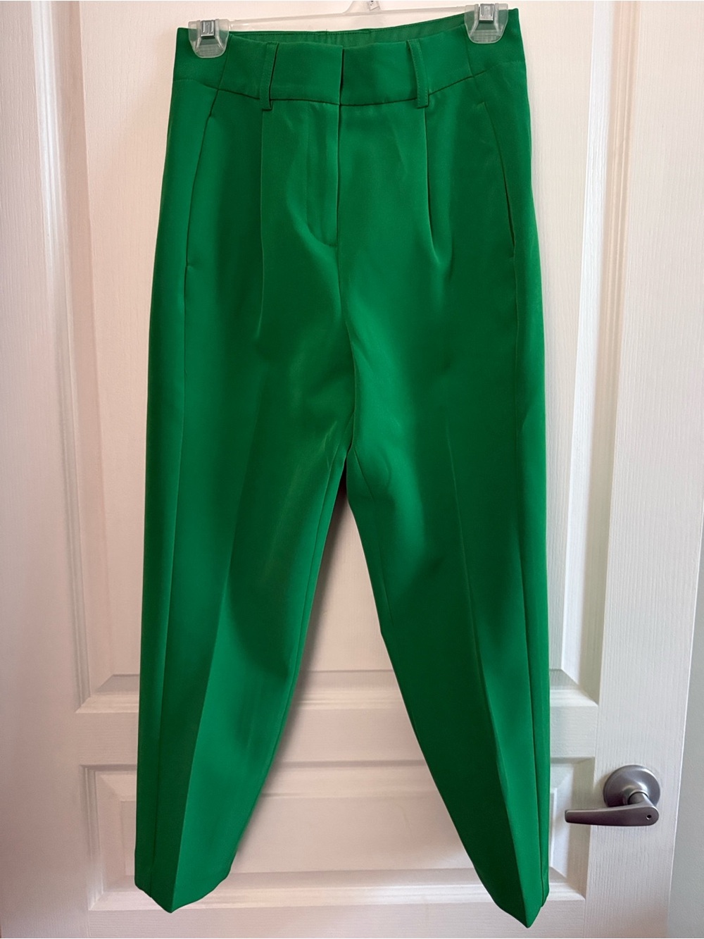Express High Rise Pleated Ankle Pant